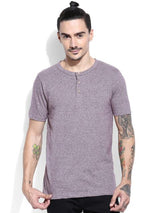 Daneaxon Lavender Neck T-Shirt