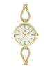 Arumkick Pearly White Studded Analogue Watch